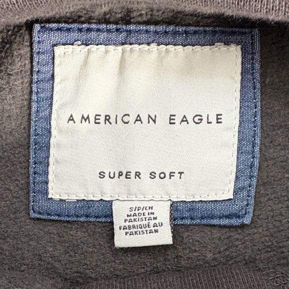 American Eagle Outfitters Brown Camouflage Crewneck Sweatshirt - Picture 2 of 6